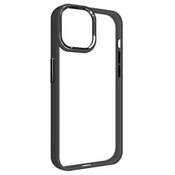 Чехол для Apple iPhone 13, UNIT2, черный, ударопрочный, прозрачный противоударный чехол-накладка из TPU и поликарбоната (PC), с защитными бортиками, защита всего корпуса от ударов и царапин, ArmorStandart (ARM74794)