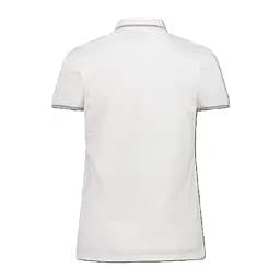 Поло CMP Woman Polo Melange Stretch S White (1097-34D5996-A001 38) - мініатюра 2