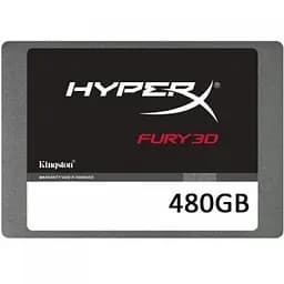 Накопитель SSD Kingston Sata 2.5" 480Gb HyperX Fury (KC-S44480-6F) Б/у