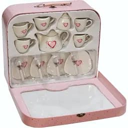 Дитячий ігровий посуд Champion Набір чайний 17 предметів білий (CH12019)