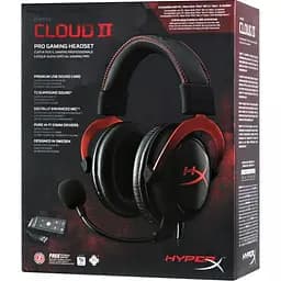 Ігрові навушники HyperX Cloud II Black/Red (KHX-HSCP-RD/4P5M0AA) [53871] - мініатюра 9