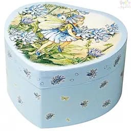 Музична скринька-серце Trousselier Квіткова Фея з гвоздиками (S13003)