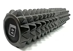 Массажный ролик EasyFit Solid Grid Roller 45 см v.2.2s черный (EF-2053-BK)