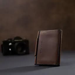 Чоловіча шкіряна візитниця Grande Pelle 11362 коричневий - мініатюра 6