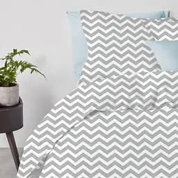 Наволочка Cosas Grey Zigzag 50х70 см (Зигзаг_серый_н_2) - мініатюра 2