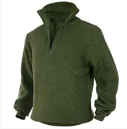 Светр тактичний Mil-Tec Troyer Olive 10815001 - 3XL