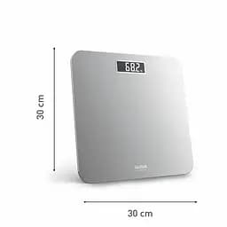 Tefal Веси Tefal підлогові Premiss, 160кг, AAAx2 в комплекті, скло, сірий - мініатюра 3