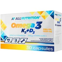 Омега 3 Allnutrition Omega 3 K2+D3 30 caps