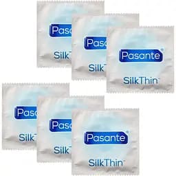 Презервативи Pasante Silk Thin ультратонкі 6 шт.
