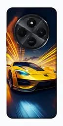 Чохол Demsky Yellow Porsche для Xiaomi Redmi 14C / Poco C75