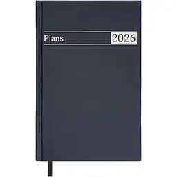 Щоденник датований Buromax Urban 2026 A5 бумвініл синій (BM.21169-02)