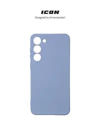 Чехол ArmorStandart ICON для Samsung S23 Plus Camera cover Lavender (ARM65457) - мініатюра 3