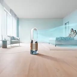 Очищувач повітря Dyson Purifier Humidify + Cool Formaldehyde PH04 White/Gold [73071] - мініатюра 9