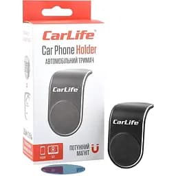 Тримач мобільного телефонуавтомобільний Carlifeмагнітний на дефлектор (PH608)