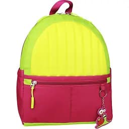 Рюкзак детский Bagland Bob Snail Maxi салатово-красный 30x14x36 см