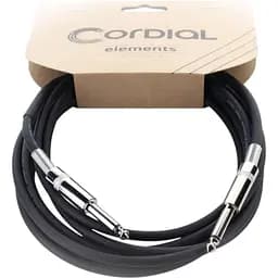 Коммутационный кабель инструментальный Cordial Jack 6.3 - Jack 6.3 1.5 м EI 1.5 PP