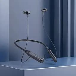 Навушники Borofone BE66 Motor neck-mounted BT headset TWS Black - мініатюра 3