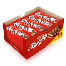 Упаковка вафельних батончиків Roshen Roshetto Dark chocolate 25 шт x 34 г - мініатюра 2