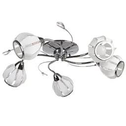 Люстра потолочная Brille классическая E14 40W CH (LK-239C/5)