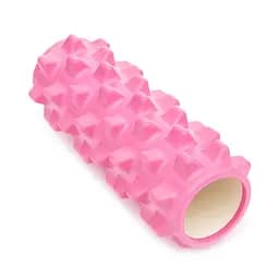 Масажний ролик Cornix EVA 33 x 14 см (валик, ролер) XR-0323 Pink - мініатюра 4