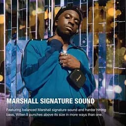 Колонка Marshall Willen II Black and brass 10W Original (Підтримка офіційного додатку)(1006714) - мініатюра 3