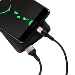 Кабель усиленный Hoco X26 Xpress Type-C 1 м черно-серый