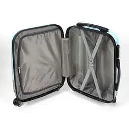 Валіза Worldline Airtex 809 Cat полікарбонат 55×39×20 см 35 л S Блакитна - мініатюра 2