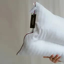 Набір MirSon вовна №9556 Royal Pearl Hand Made Wool зима ковдра 200х220 см + 2 подушки білий (2200010806304) - мініатюра 12