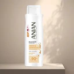 Гель для душу Anian Oatmeal & Almond 750 мл - мініатюра 3