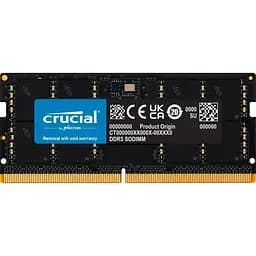 Модуль памяти Crucial DDR5 48GB 5600MHz SODIMM CL46 (CT48G56C46S5)
