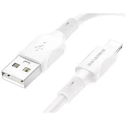 Кабель Borofone BX80 USB to Lightning 1 м White