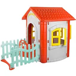 Игровой домик Pilsan Magic House, серый с красным, 130x200 см, 06-194