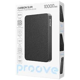Павербанк Proove Carbon Slim Black 10 000 mAh / 22.5 Вт (PBCS22110001) - мініатюра 2