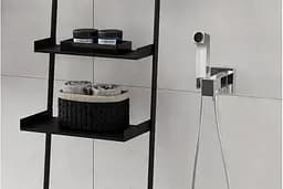 Набір гігієнічного душу (запірний вентиль) Hansgrohe E EcoSmart+ на змішану воду MattWhite 29233700, Білий матовий - мініатюра 2
