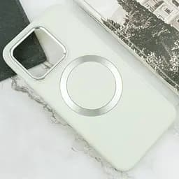 TPU чохол Bonbon Metal Style with MagSafe для Xiaomi Redmi Note 13 Pro 4G / Poco M6 Pro 4G /Note 14S Білий / White - мініатюра 4