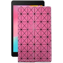 Чохол StatusCASE з екошкіри для планшету Samsung Galaxy Tab A 8.0 2019 (T295) Рожевий ромб