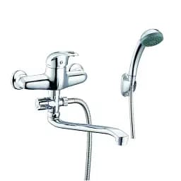 Смеситель для ванны Zegor NHK6-C048 однорычажный с душевым набором Хром 30412