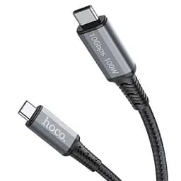 Кабель Hoco US01 USB Type-C - USB Type-C (10Gbps) 100W 180 см (US0118B)