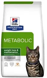 Сухий корм Hill's Prescription Diet Metabolic для зниження та підтримання ваги у кішок 1,5 кг