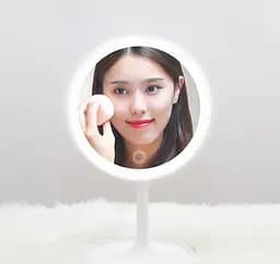 Дзеркало для макіяжу Doco Daylight Mirror біле HZJ001 - мініатюра 2