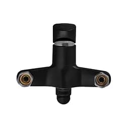 Змішувач для ванни Plamix Cezar-006 Euro SET Matte black PM0690 Чорний матовий - мініатюра 4