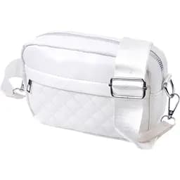 Жіноча сумка крос-боді Vintage 22798 з екошкіри 19.5х12.5х6.5 см Біла