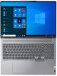 Ноутбук Lenovo ThinkBook 16p 16WQXGA IPS AG/AMD R7 5800H/16/1024F/NVD3060-6/W10P/Grey (20YM0009RA) - мініатюра 2