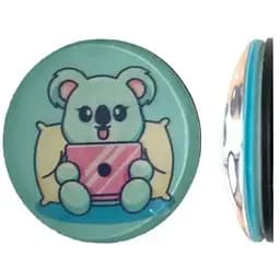 Держатель Поп Сокет New Glass (Стекло) Baby Koala №7