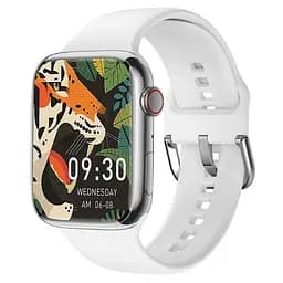 Смарт-годинник Smart Watch GS7 Pro Max, 45 мм, дзвінки, бездротова зарядка чорний - мініатюра 4
