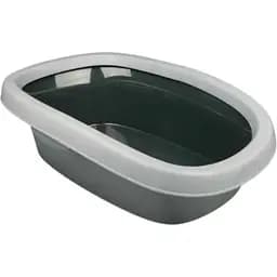 Туалет Trixie Carlo для кошек с бортами 38x17х58 см (пластик)