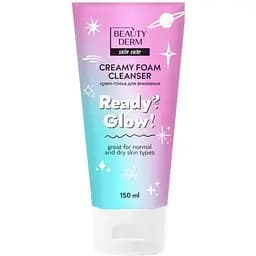 Крем-пінка для вмивання Beauty Derm Ready? Glow! 150 мл