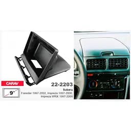Перехідна рамка Subaru Forester, Impreza, Impreza WRX Carav 22-2203 - мініатюра 5