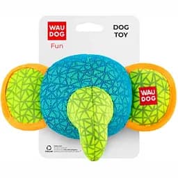 Игрушка для собак Waudog Fun слон 20х14 см голубой (62042)