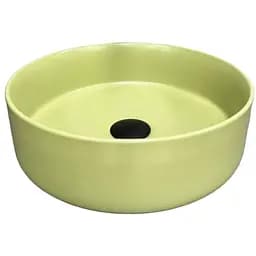 Умивальник VBI Prato olive matt накладний VBI-011402, Зелений